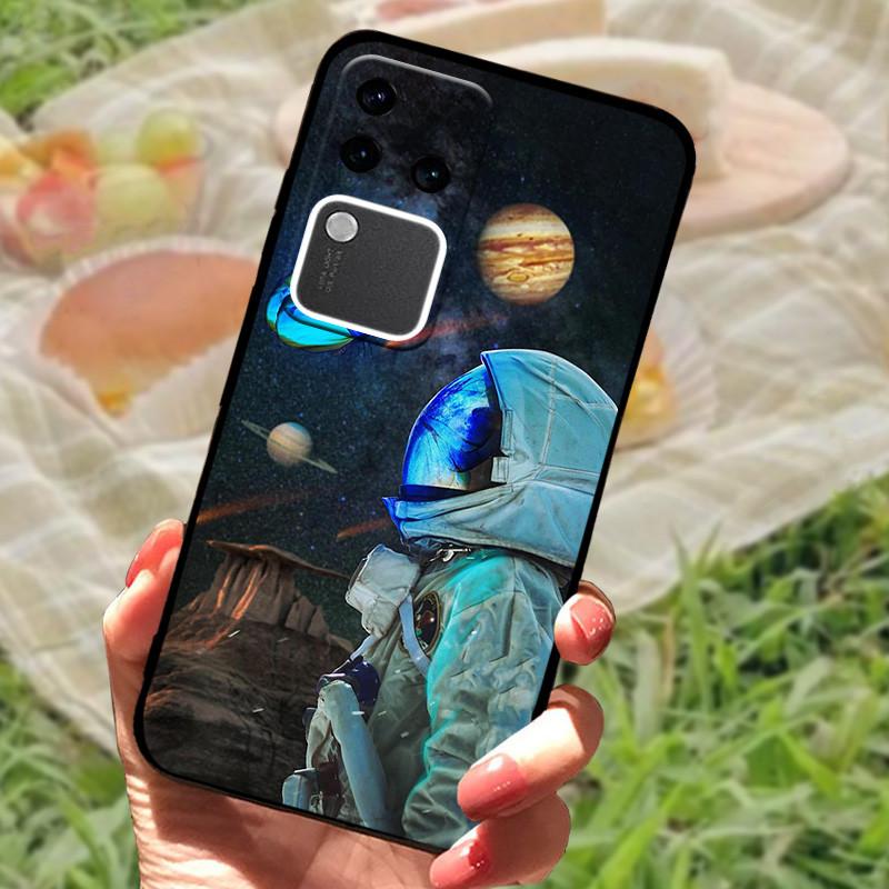 For Vivo V30 Pro Case For Vivo V30 Lite Shockproof Silicone Soft Marble Black Bumper Funda Coque for Vivo V30 V2318 Phone Shell