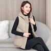 New Vest Winter Cotton Vest Hooded Fashion Versatile Short Cotton Vest Loose Foreign and Thin Coat
