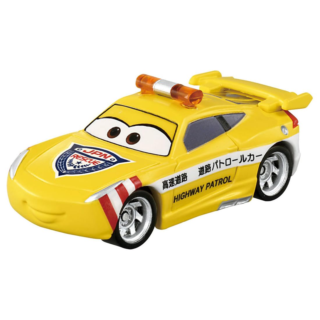 

TAKARA TOMY Disney Cars Tomica C-15 Cruz Ramirez (Road Patrol Car Type) Miniature Car Toy for Ages 3 and Up
