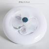 Low Profile Ceiling Fan with Lights Modern Dimmable Ceiling Light Fan 3 Gear Working Mode Fan Ceiling Lamp for Home