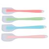 4 Pcs Silicone Spatula Set Baking Cooking Mixing Scraping Stirring Flexible Spatula Set for Kitchen