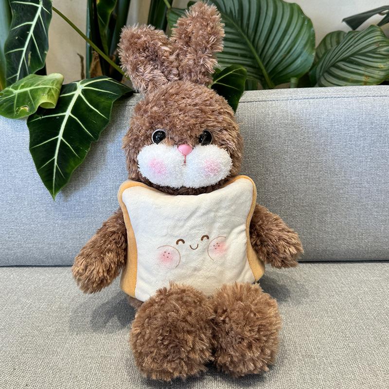 Seth Dudu Detachable Bread Rabbit Doll Creative Hamburger Rabbit Doll Plush Toy Children's Girl Birthday Gift