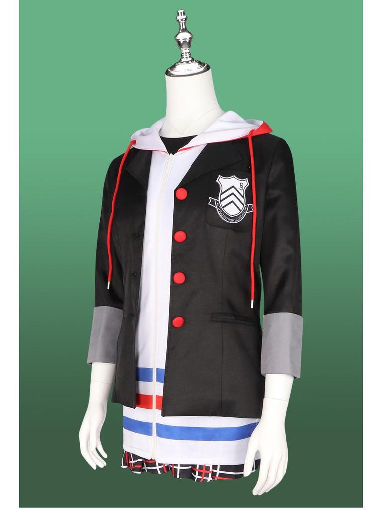 Persona 5 Ann Takamaki Cosplay-Outfit für Damen – Anime-Convention & Halloween-Set