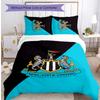 Set Lenzuola Stampato Newcastle United Football 3 Pezzi, Comodo Set Copripiumino per Camera da Letto Amico della Pelle