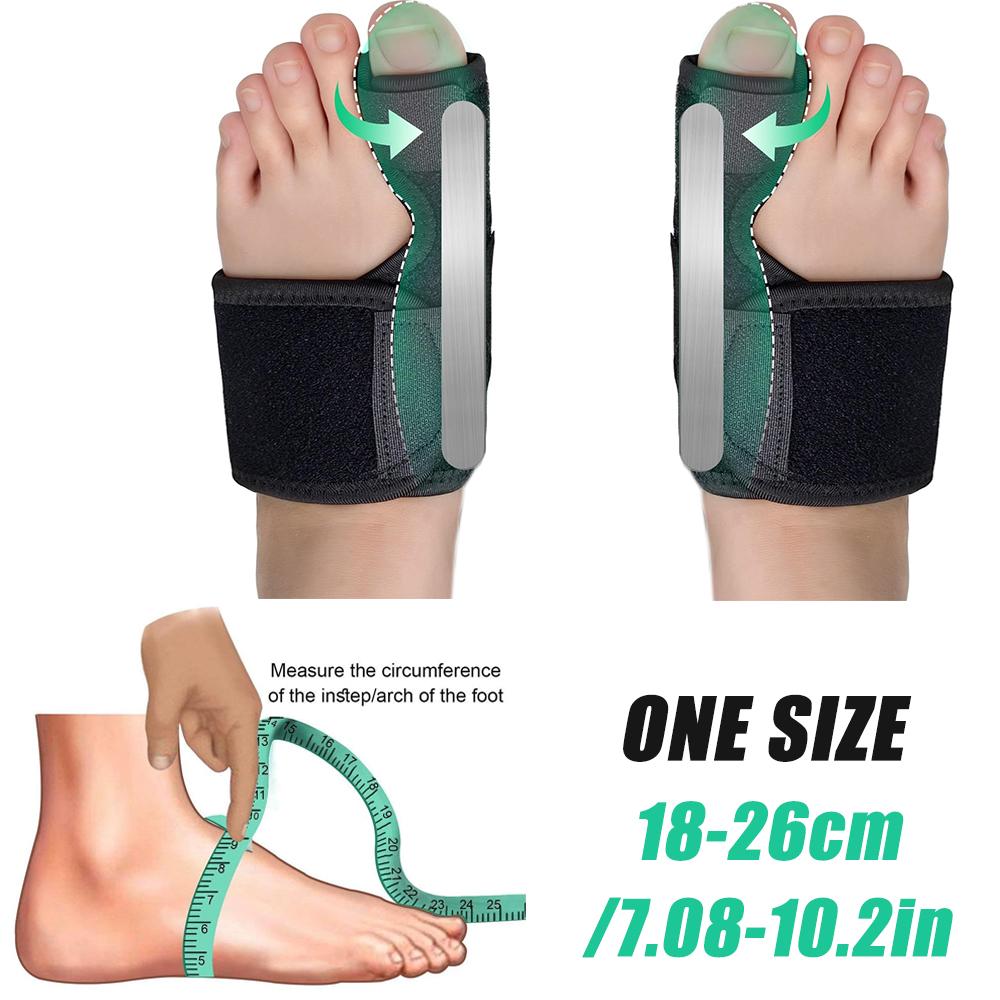 Ankle Brace Bunion Corrector Big Toe Straightener Splint Hallux Valgus Pain Relief Alignment Treatment Support