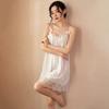 Sexy Sleepwear for Women Home Clothes Sling Lace Nightdress Nightwear Comfortable Lingerie Sleeveless Pyjama Female Summer Dress