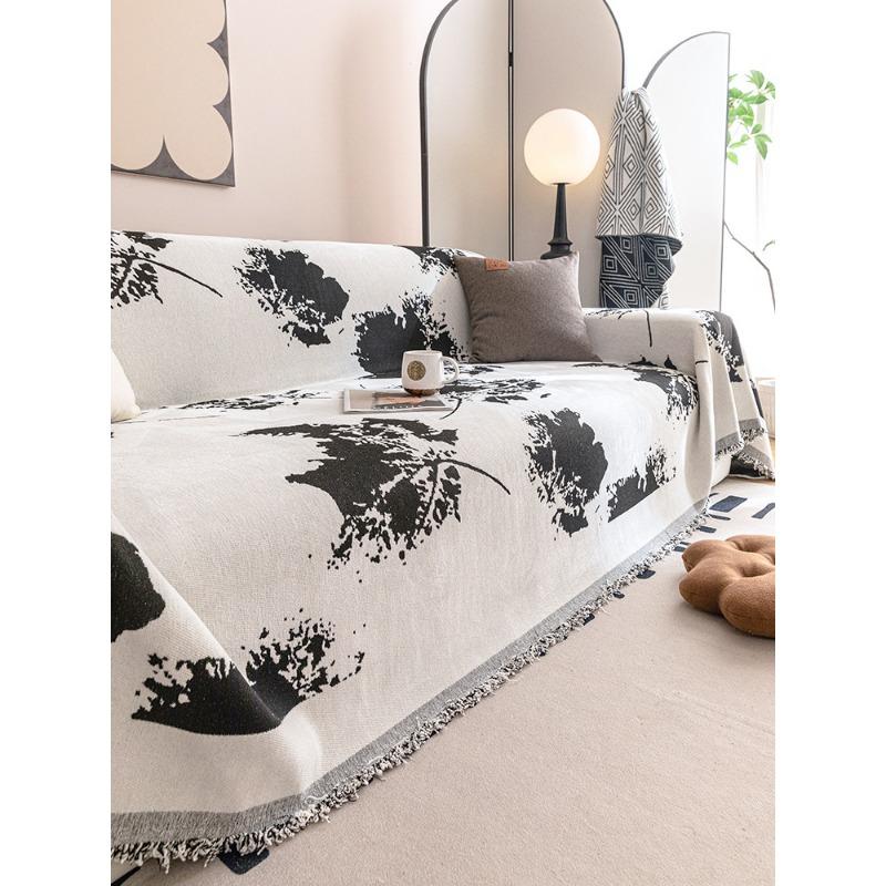 Chenille Sofa Towel Cover Cloth Universal Four Seasons Universal Sofa Cushion Cover Non-Slip Cover Blanket Anti-Scratching