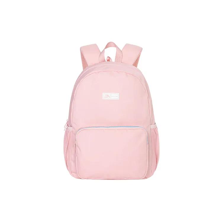Anta Life Collection Canvas Backpack Regular Unisex Mist Fuchsia (Unisex) Backpacks 192238151 4