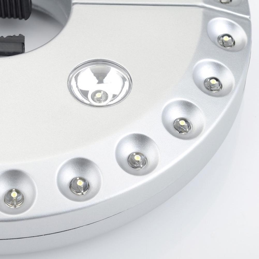 200LM 24+4LED Venkovní terasa Deštník Světlo na tyč Zahrada Odnímatelná přenosná kempingová stanová lampa Nouzové světlo s háčkem