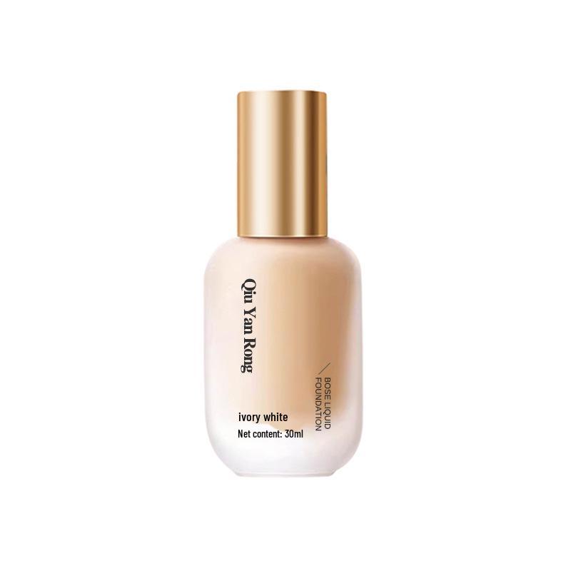 Rong Bosein Long-lasting Waterproof Foundation – Hydrating, Non-transfer, Sweat-proof for Dry/Oily Skin