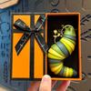 Colorful Caterpillar Slug Keychain: Stress Relief & Educational Toy for Kids