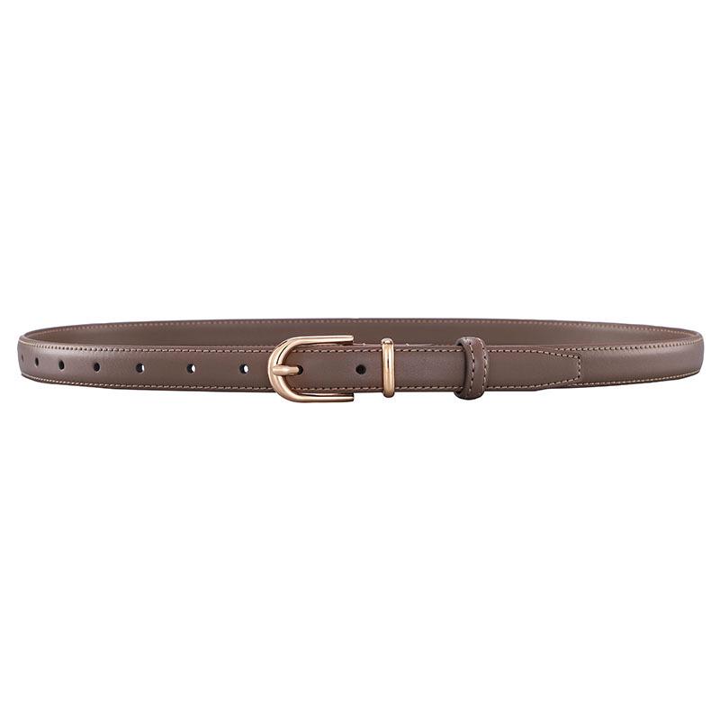 Women's Versatile High-End Fashion Waist Belt - Simple, Casual Style for Jeans