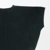 MUJI Washable Wool Poncho Size BA1PQA4A Women's High-Gauge Sweater, Black, L,