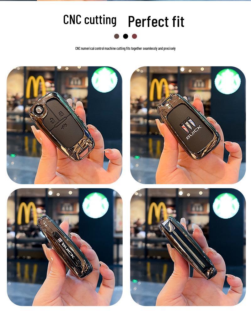 Folding Metal Key Case for Buick Excelle, Yue Lang 10-20 models