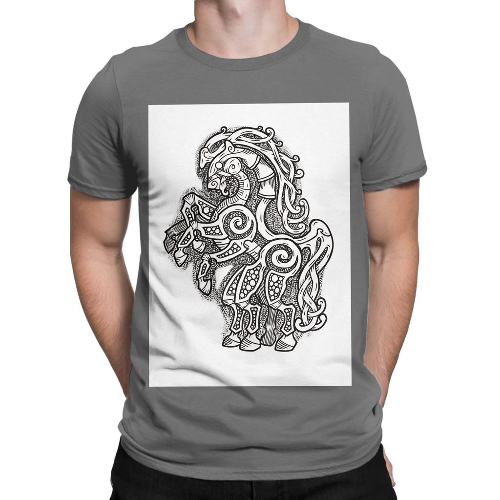 Sleipnir Funny Graphic 100 Cotton Tshirt Sleipnir Tops Tees For Unisex
