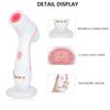 Kinsei Beauty 3 In 1 Electric Cleansing Brush Sonic Rotating Cleansing Brush Galvanic Facial Spa System Deeply Clean and Remove Blackheads