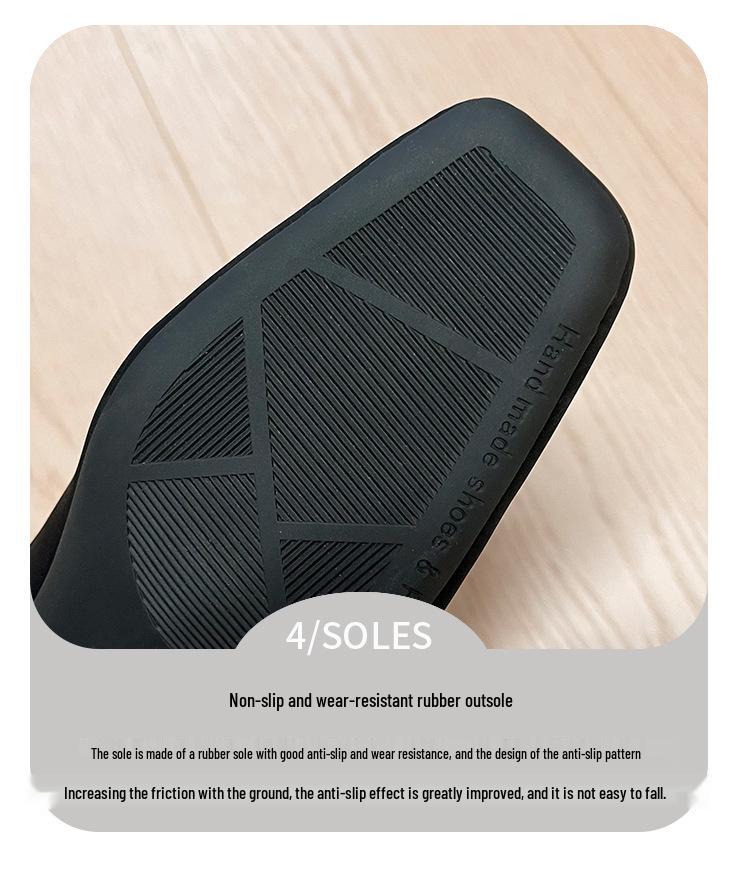 2025 Women's Chunky Heel Square Toe Versatile Low-Cut Shoes, Plus Size 41—43, Perfect for Work and Commute.