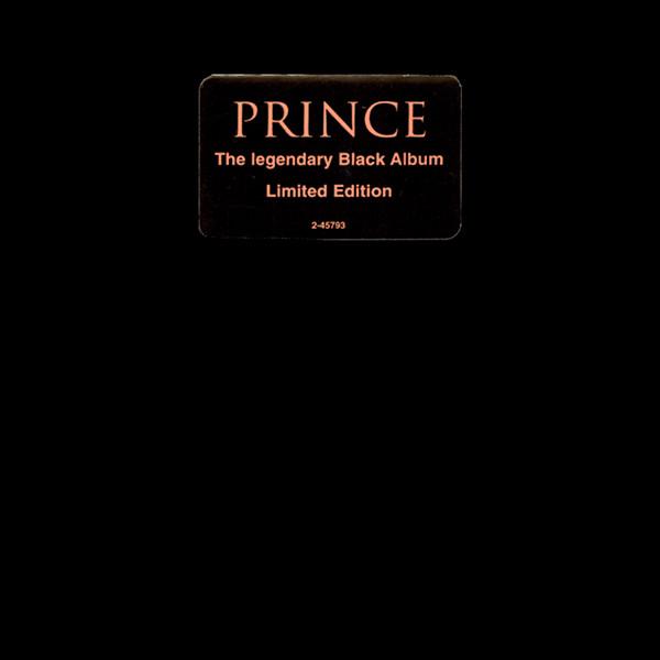 

CD PRINCE - Black Album 245793 Warner Bros. Re 1994 US Soul/Funk Used
