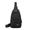Men's Large-Capacity Waterproof Oxford Cloth Crossbody Bag: Trendy Korean-Style Multifunctional Shoulder Bag for Casual Sports