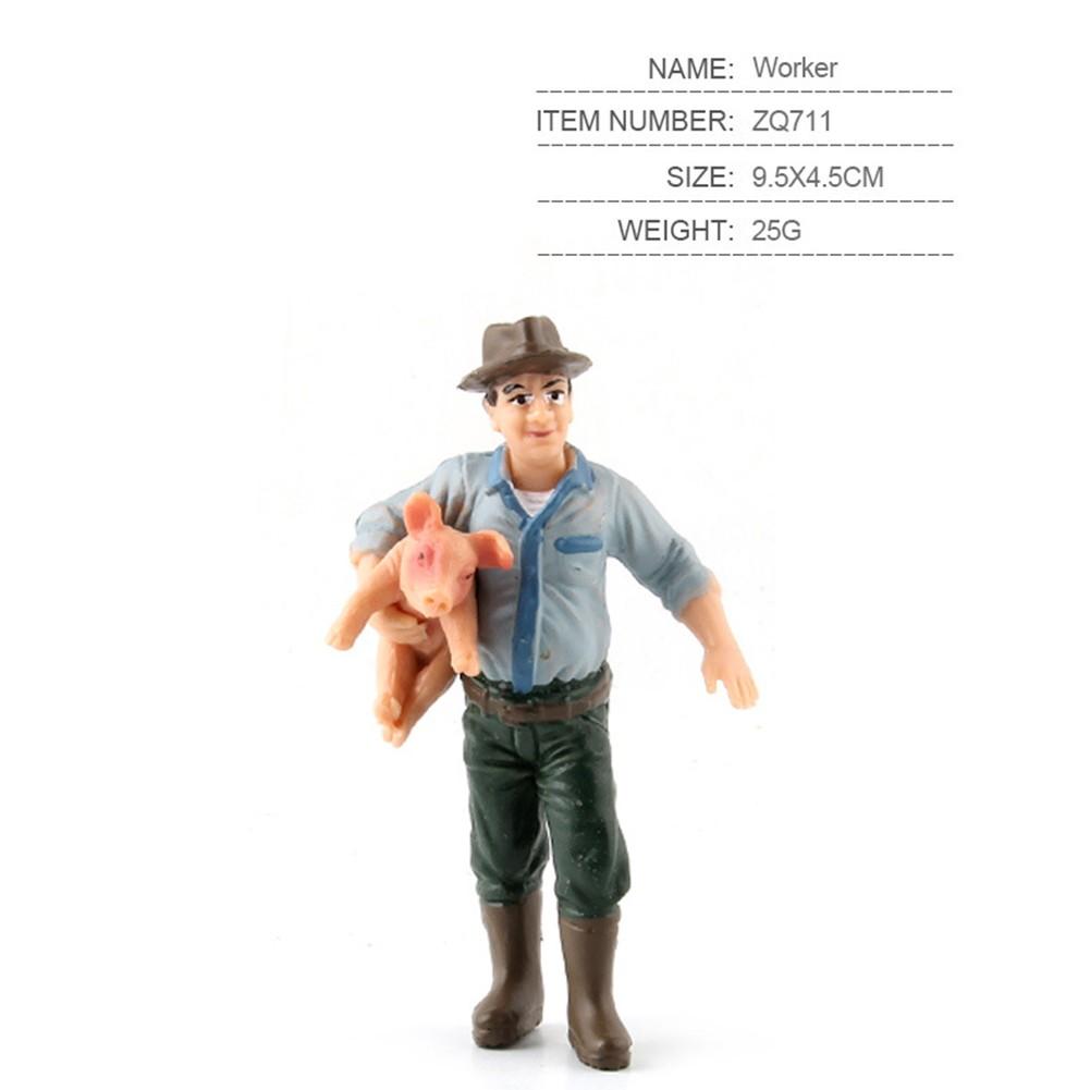 

Модель Люди Фигурки Макет Модель ПВХ Пастух Симуляция ZQ711