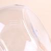 Transparentes rundes Zierfischglas Tragbares Goldfischglas Kleines Fischglas Haustier Kunststoff Leicht Schreibtisch Aquarium Schale Heimdeko