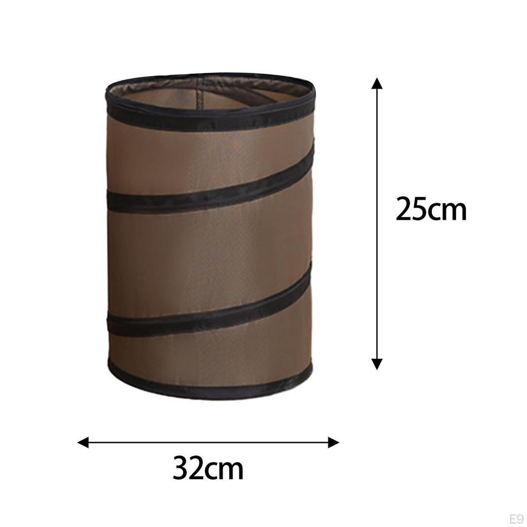 Trash Bin for Camping and Outdoor Use