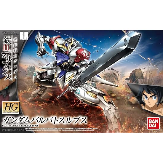 BANDAI SPIRITS HG Mobile Suit Gundam: Iron-Blooded Orphans Gundam Barbatos 1/144 Maßstab Farbcodiert P