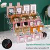 Multi-layer Transparent Cosmetic Organizer for Eyeshadow, Powder, Lipstick, Perfume, and Nail Polish