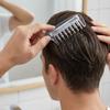 Transparent Scalp Liquid Guide Comb Anti-Frizz Scalp Massage Comb  Hair Growth