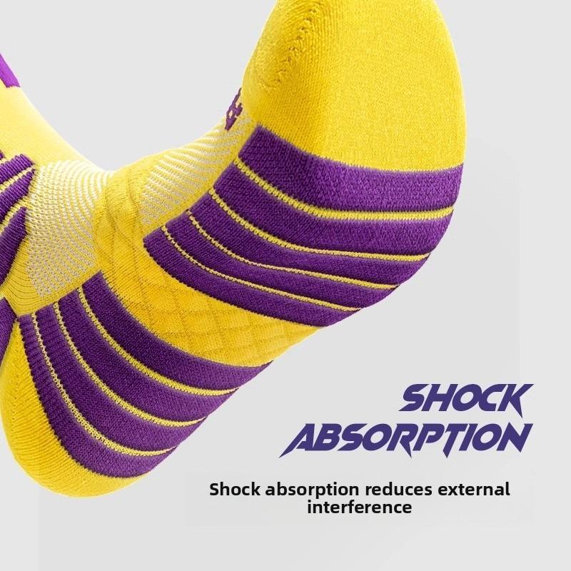 Men's Thickened Washcloth Bottom Sports Drum Basketball Socks