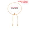 Ingemark Adjustable Chain Anklet Bracelet for Women Vintage Fashion Simple Thin Chain Anklet Female Foot Beach Jewelry 2026 Gift