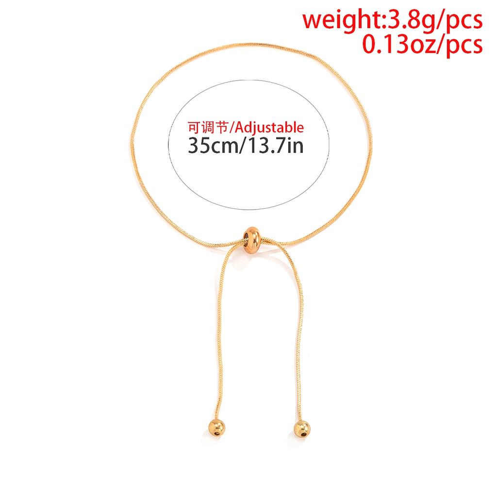 Ingemark Adjustable Chain Anklet Bracelet for Women Vintage Fashion Simple Thin Chain Anklet Female Foot Beach Jewelry 2026 Gift