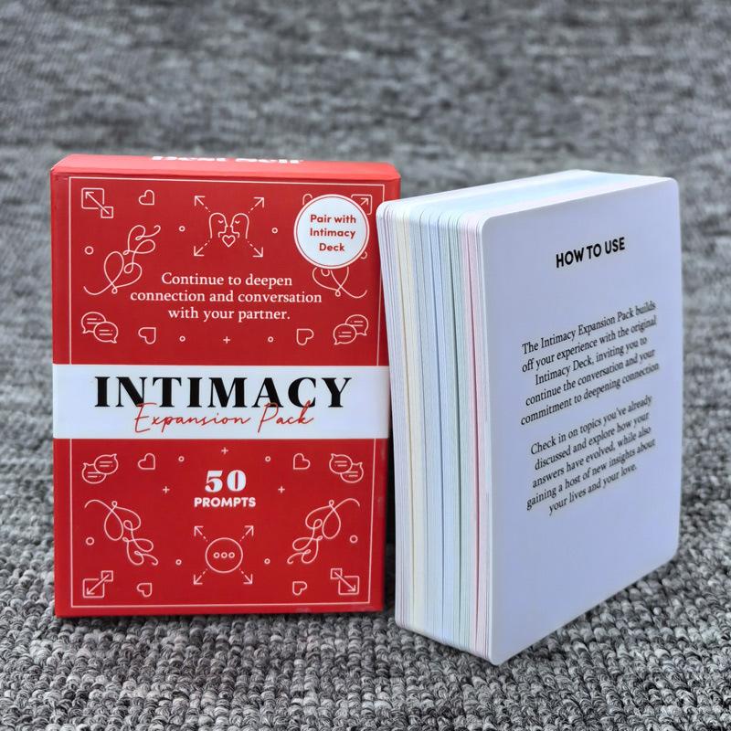 

Интимная колода от BestSelf Английская романтическая пара нежная диалоговая игра настольная карточная игра INTIMACY expansion pack