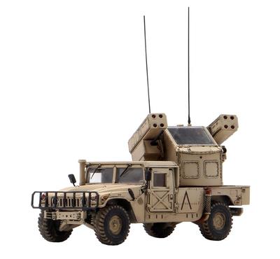 Tee Model American M1097 Equipped with Avenger Air Defense Missile System Edition Bonus Plastic Model TK7317 1/72 AN/TWQ-1 (first Included) (Combat