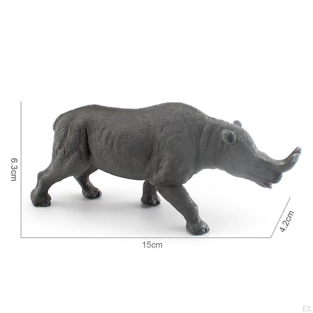 Mini Prehistoric Beast Model Animal Figures Ages 3+ Boys Girls Preschool Birthday Gifts Cake Topper