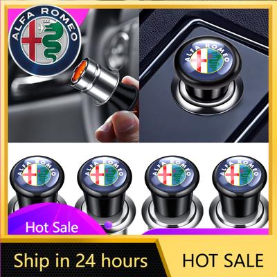Autocollants de voiture Pour Alfa Romeo Voiture Briquet de voiture portable Badge automatique Adaptateur de briquet à cigare Pour Alfa Romeo 159 Giulietta Giulia