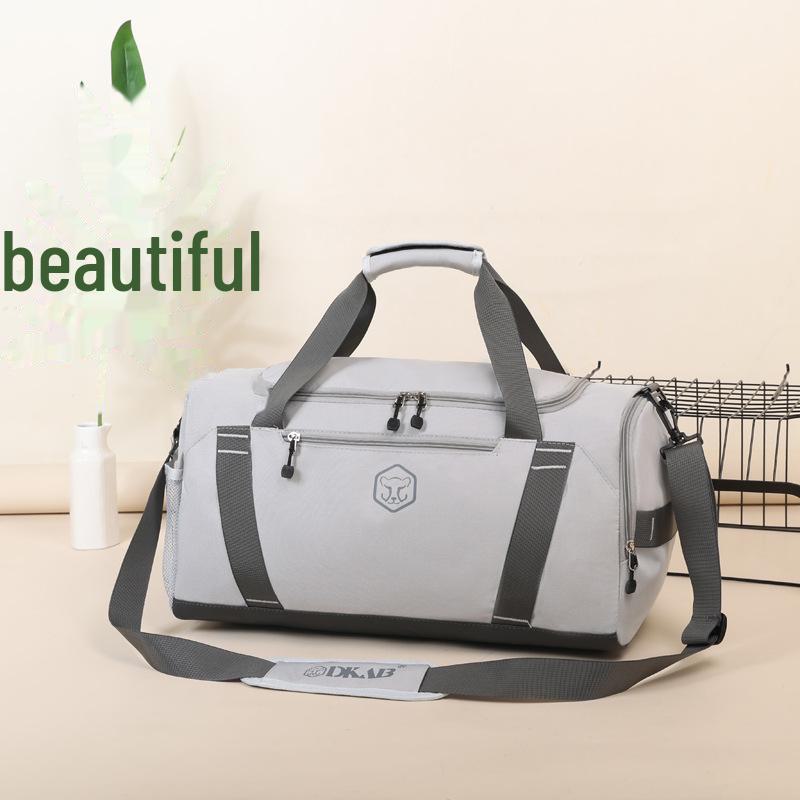 Unisex Crossbody Travel Bag: Sports & Fitness Dry/Wet Separation, Ideal for Business Trips & Storage.