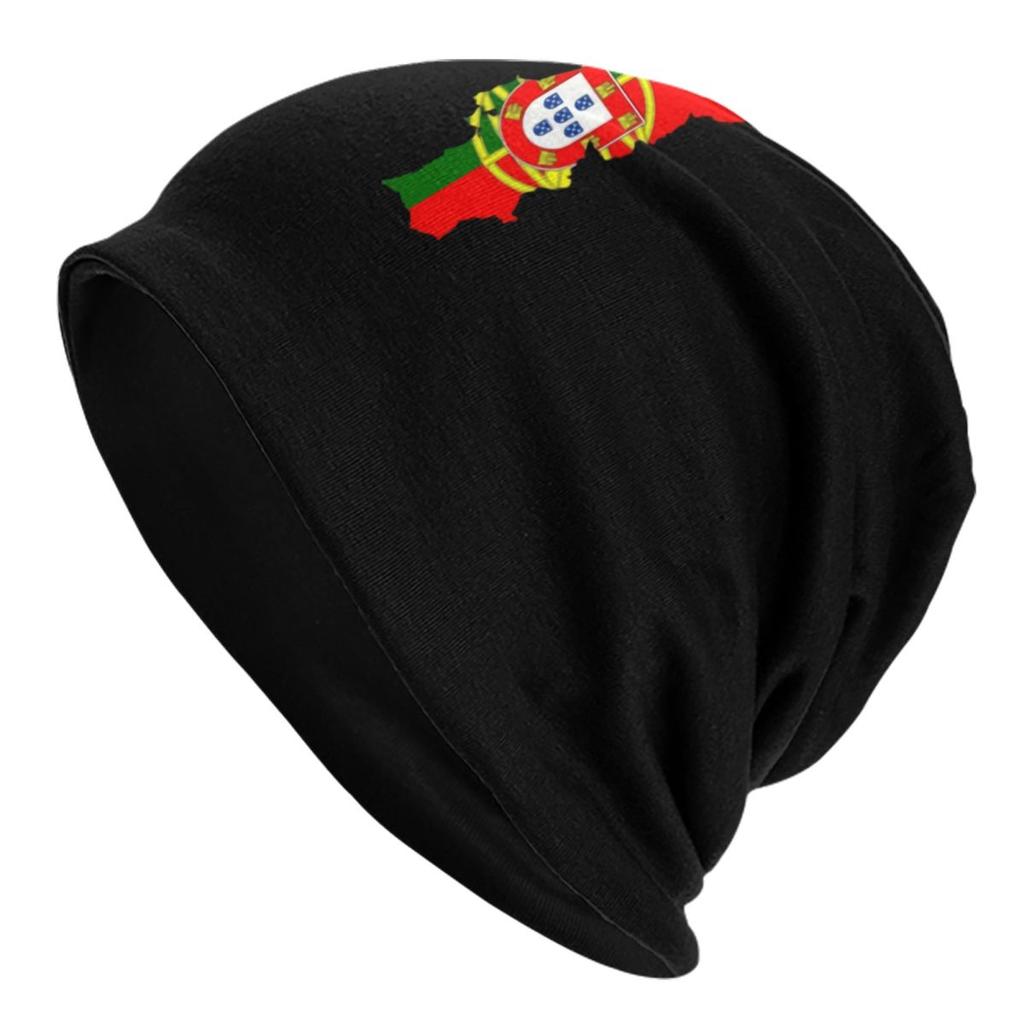 Custom Portugal Bonnet Hat Knit Hat Unisex Women Hip Hop Unisex Portuguese Art Warm Winter Beanies Cap