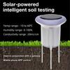   Wireless Plant Soil Monitor Solar Humidity Temperature Sensors Historical Data Recording Outdoor Indoor Gardening Tool