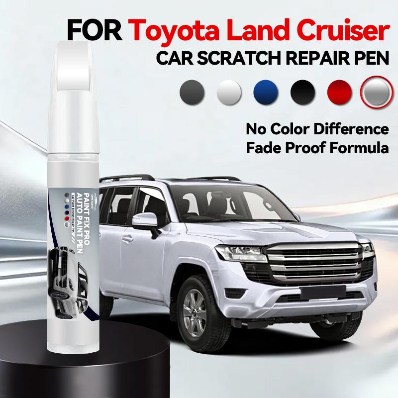 Car Paint Repair Pen For 1951-2025 Toyota Land Cruiser Paint Scratch Repair Accessories Black 202 Blue 8X0 White 040 089