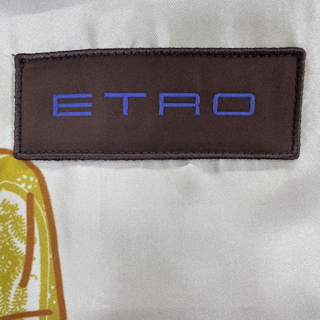 Etro 151-1S217-1235 Trench Coat Coat Not Written beigeUsed