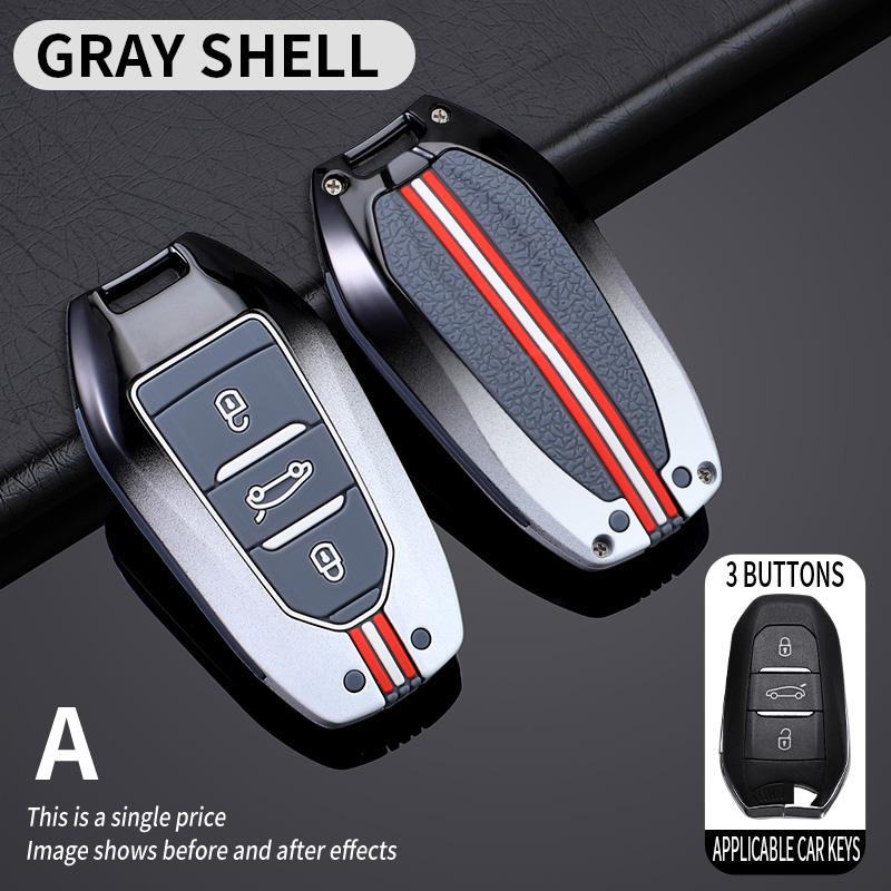 Zinc Alloy Car Key Case Cover For Peugeot 308 3008 508 5008 408 4008 208 301 407 For Citroen C4 C6 C3-XR Picasso DS Accesories
