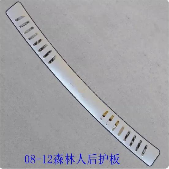 For Subaru XV Outback Forester Tribeca B9 Stainless Steel Door Rear Bumper Protector Sill Trunk Tread Plate Trim Car Accessories