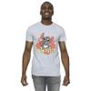 Disney Mens Lilo And Stitch Ohana Pineapple T-Shirt