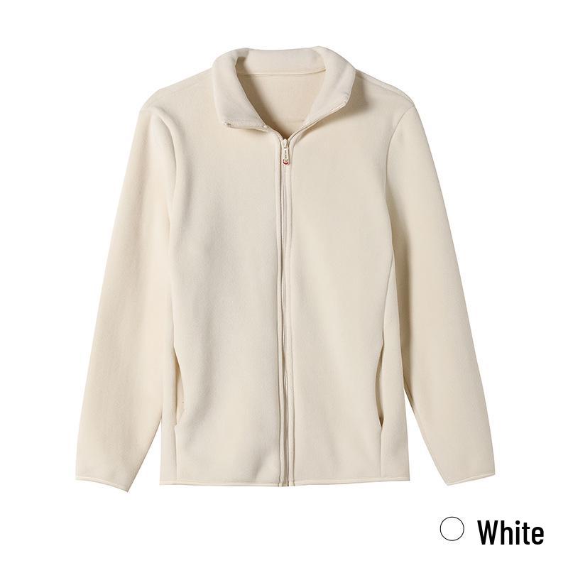 

Унисекс куртка из двухстороннего полар-флиса: Плюшевый, Утепленный Зимний Свитер для Женщин и Теплая Подкладка для Мужчин XL