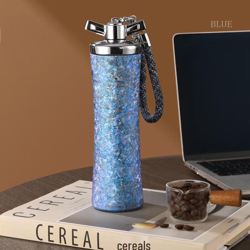 MCCULLEN TN330A Pure Titanium Portable Bottle with Straw