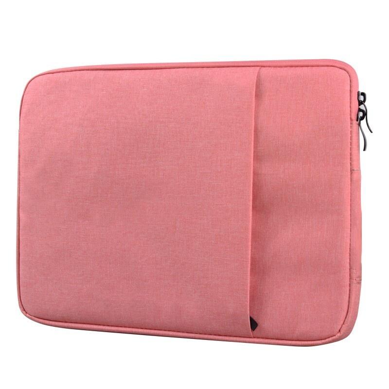 

Сумки для ноутбука Сумка для ноутбука 14/15,6-дюймовая молния с мягкими рукавами Водоотталкивающая противоударная сумка 15.6 Inch розовый