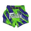 Fairtex Muay Thai-shorts BS1928 Blå/Grön M