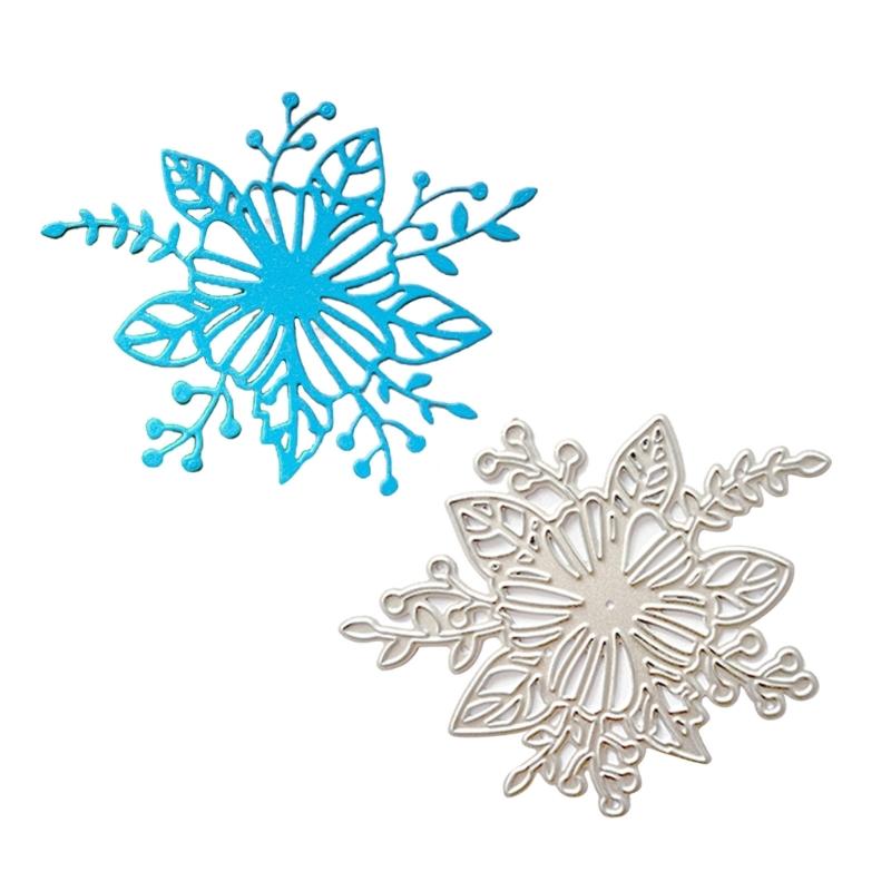 Metal Die Cuts Pretty Flower Embossing Stencil Cutting Dies for Card Making Scrapbooking Paper Craft DIY Template Mold