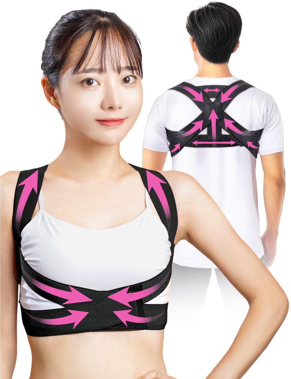 

by Physical Therapist Posture Correction Hunchback Correction Improves Back Muscles and Rolled Shoulder Blades and Posture For Both Women and Men